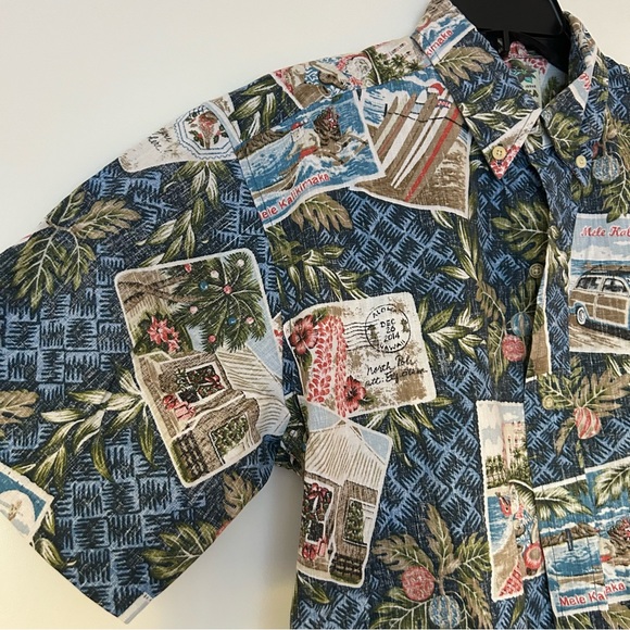 Reyn Spooner Christmas 2014 Aloha Shirt - M - Picture 10 of 13